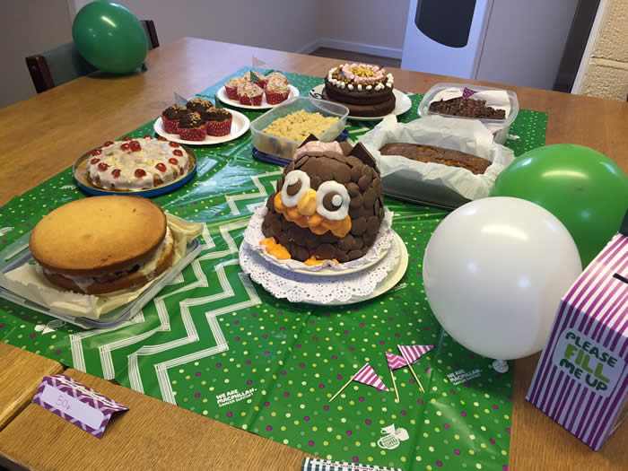 Some of the excellent entries into the coffee morning